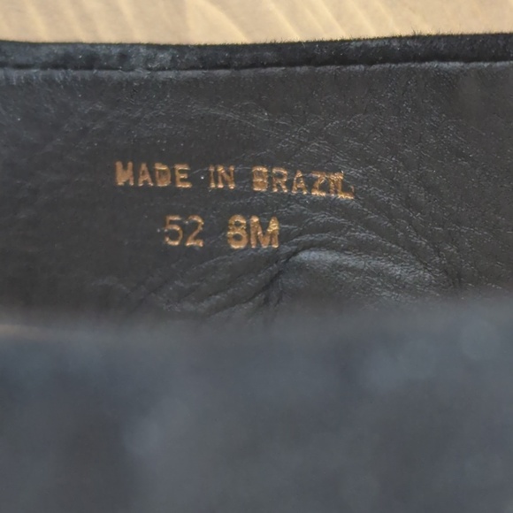 Diane Von Furstenberg Black Suede Open Toe Strappy Sling Back Heels - Picture 12 of 13